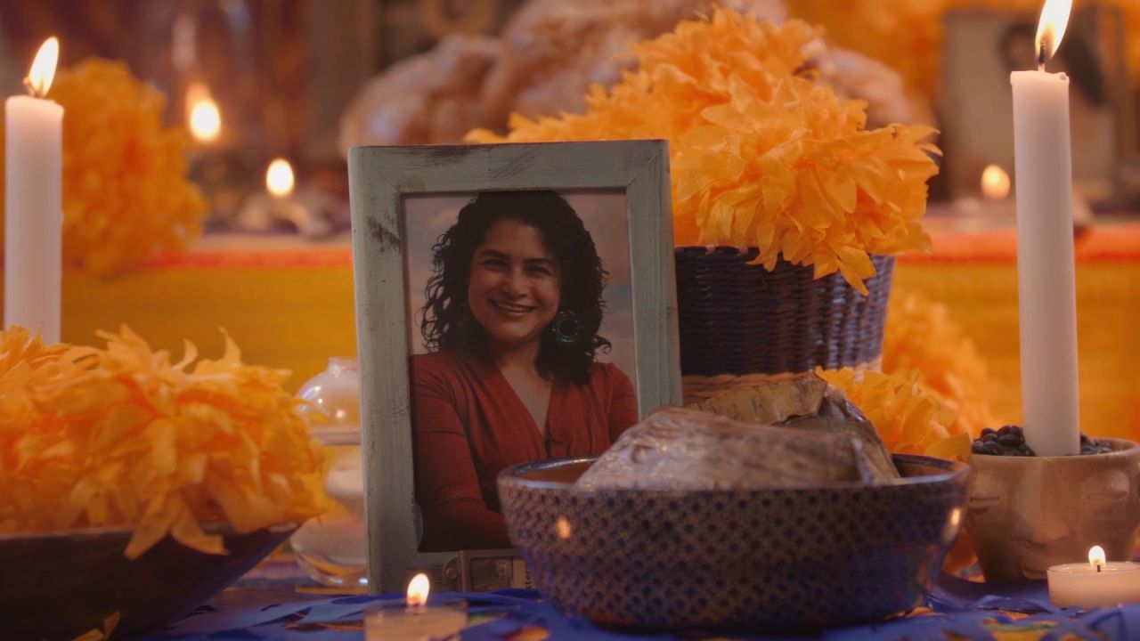 Esperanza en el día de muertos