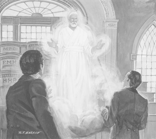 Elijah Restoring the Keys of the Sealing Power of the Priesthood