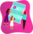 Three people looking at a map