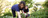 women working in garden