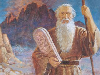Moses and the Tablets
