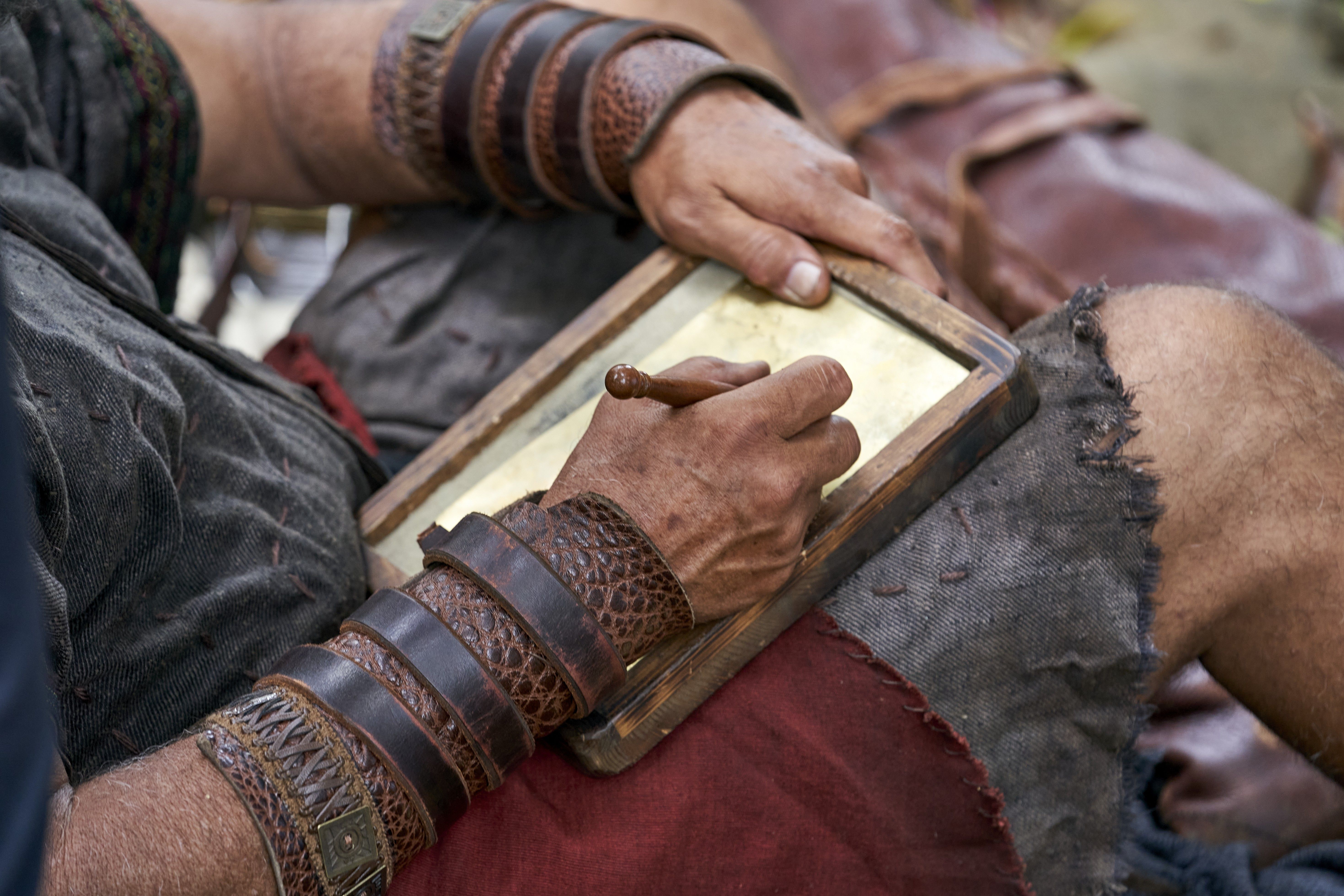 Moroni, Son of Mormon, Writing on the Golden Plates