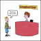 Cartoon- Information booth