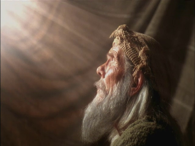 Abraham sees a light