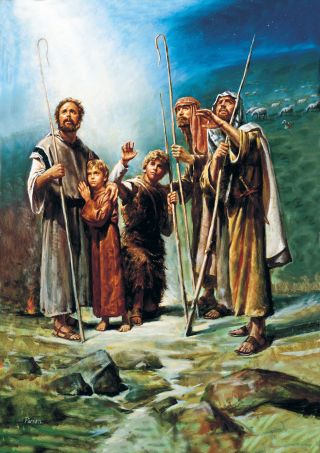 The Announcement of Christ’s Birth to the Shepherds