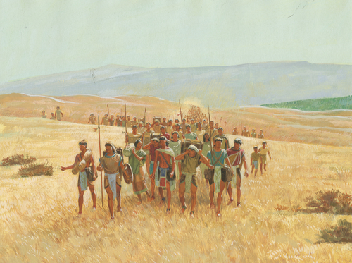 Nephites traveling