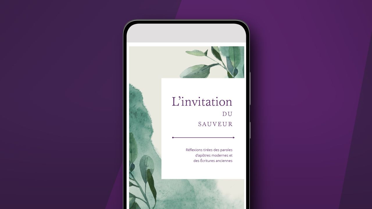 Brochure « L’invitation du Sauveur »