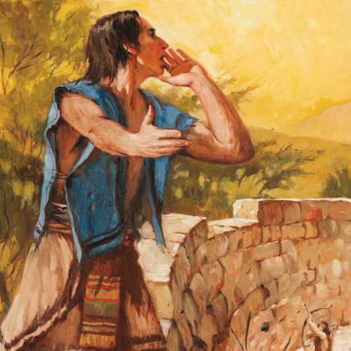 Samuel the Lamanite Prophesies of Christ