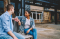 A Man and A Woman Having A Conversation