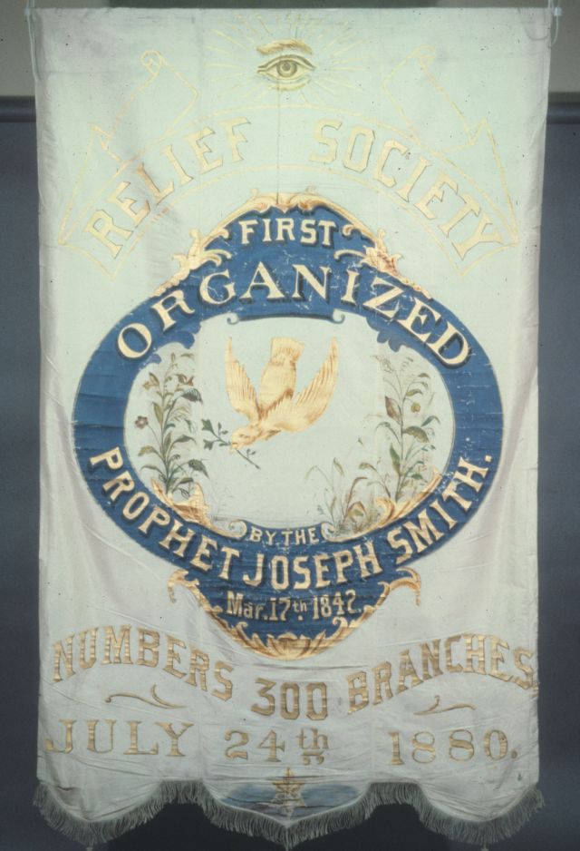 Relief Society banner