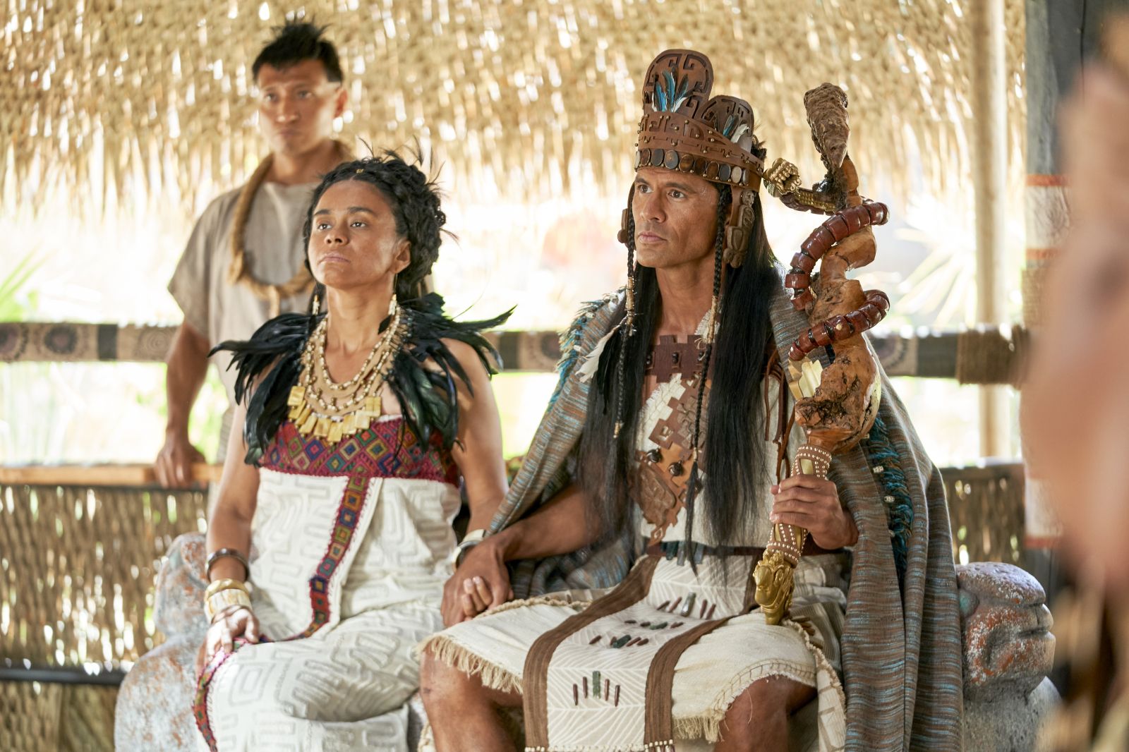 King Lamoni and the Queen Greeting Ammon, Son of Mosiah