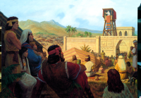 King Benjamin Preaches to the Nephties