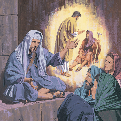 prophet teaching about Jesus