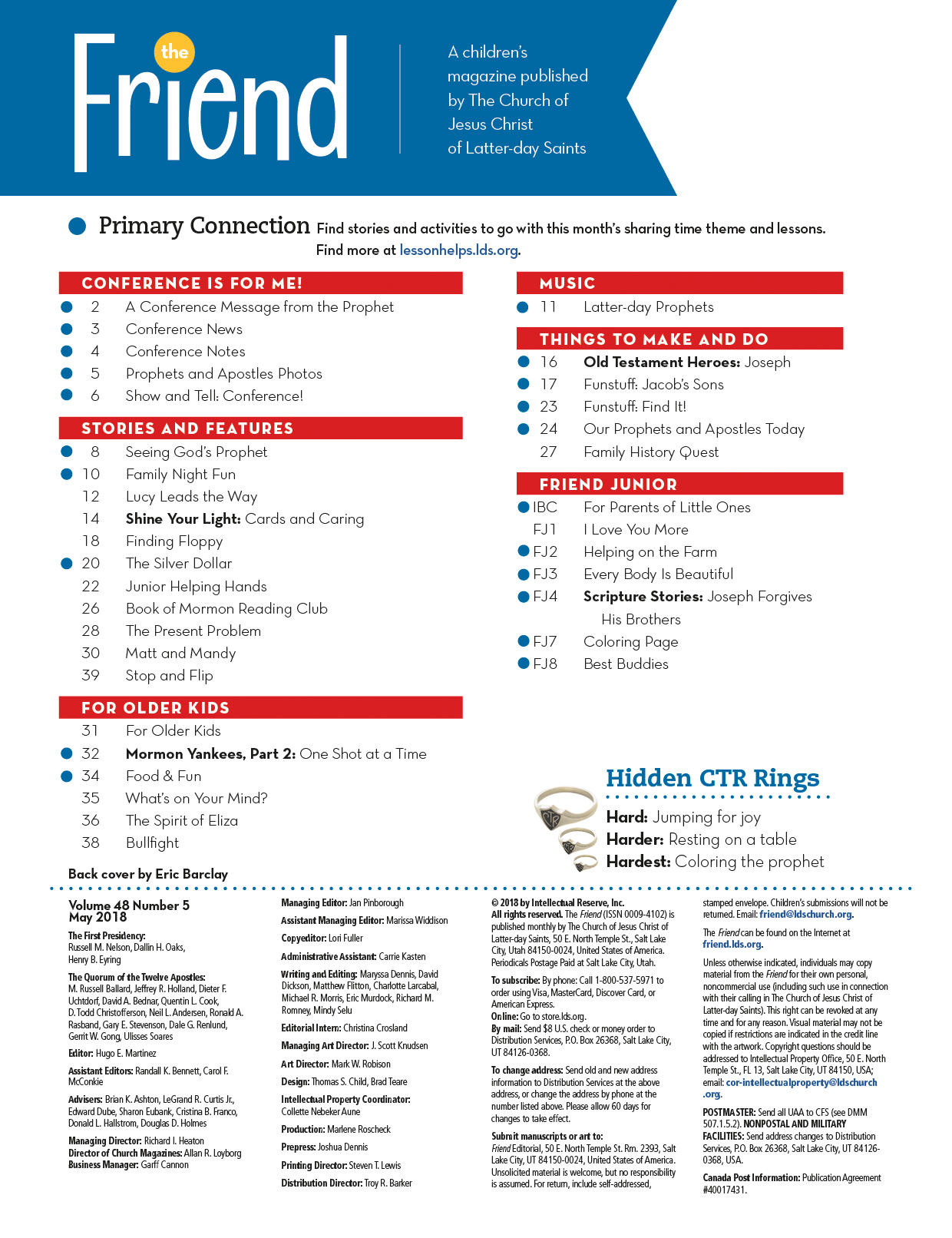 Table of Contents