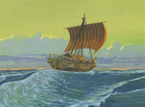 ship sailing