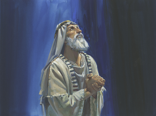 Lehi praying