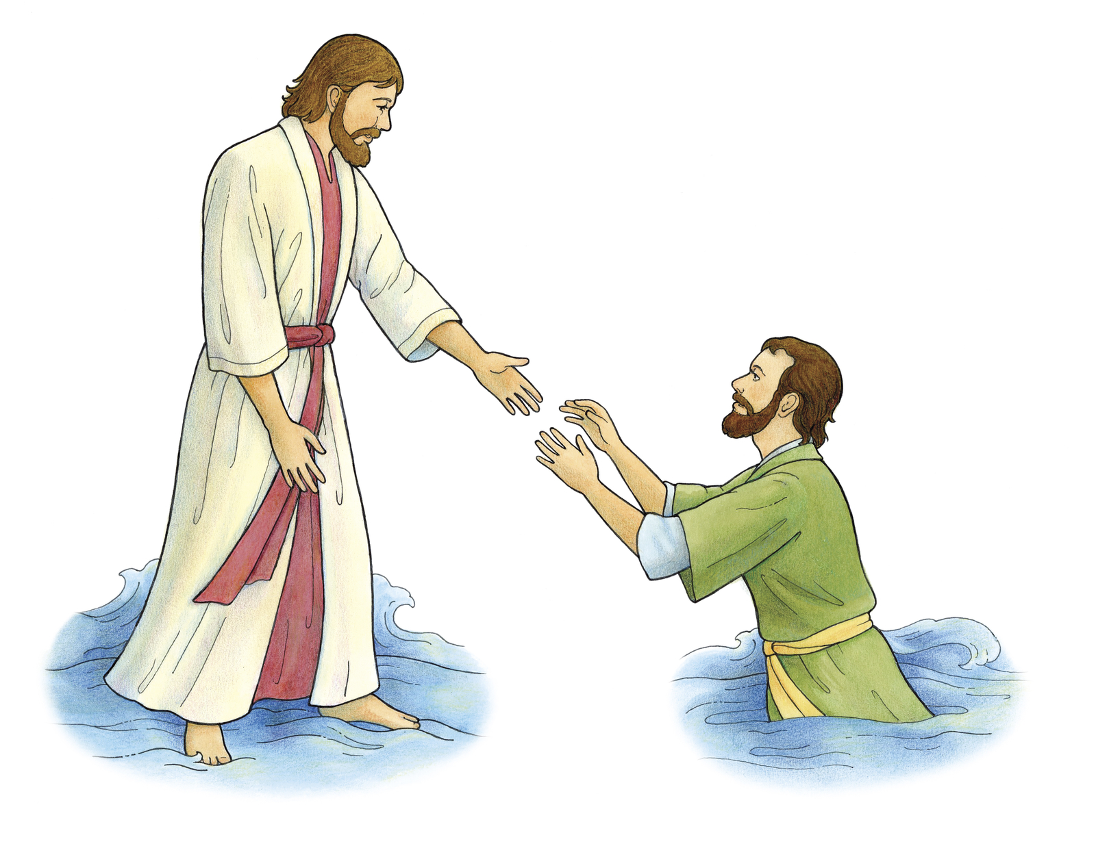 Peter Walks On Water