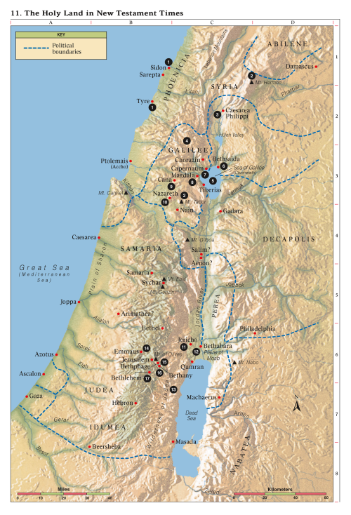 11. The Holy Land in New Testament Times
