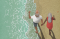 Couple Walking at the Beach