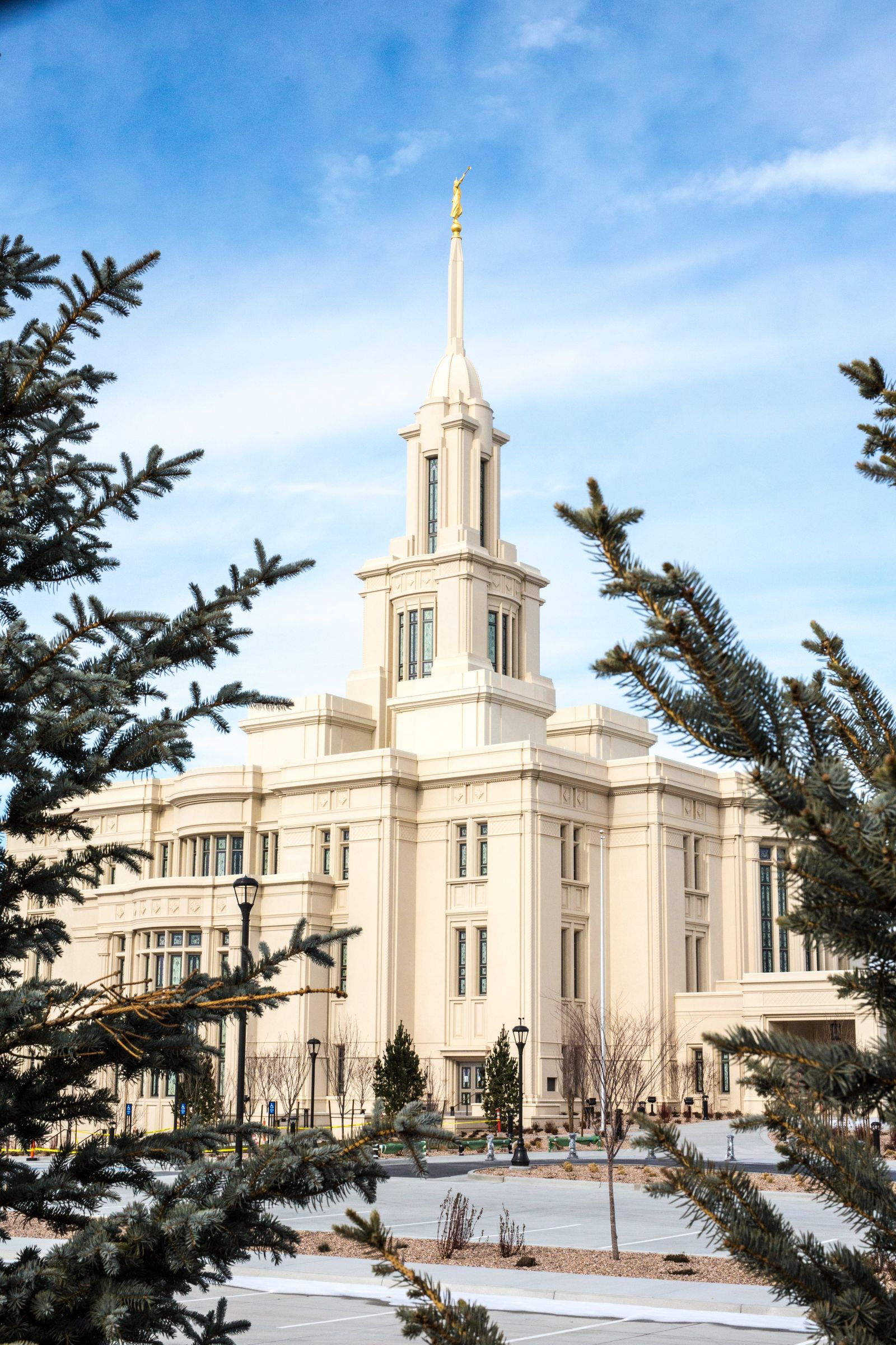 Payson Utah Temple South Side