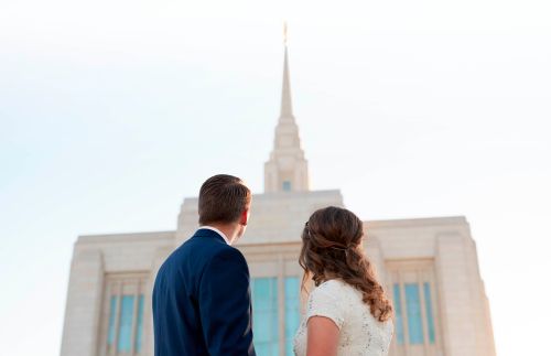 Ogden Utah Temple: Married Couple