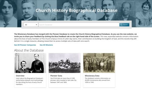 Find Your Family In Church History