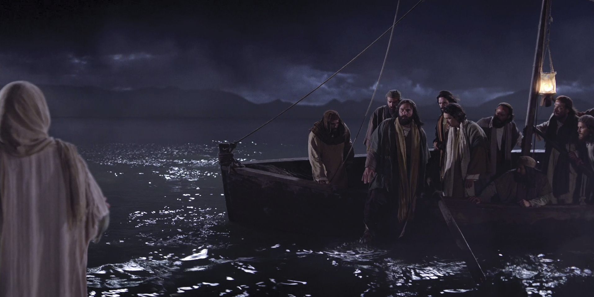 Disciples See Jesus Walk On Water