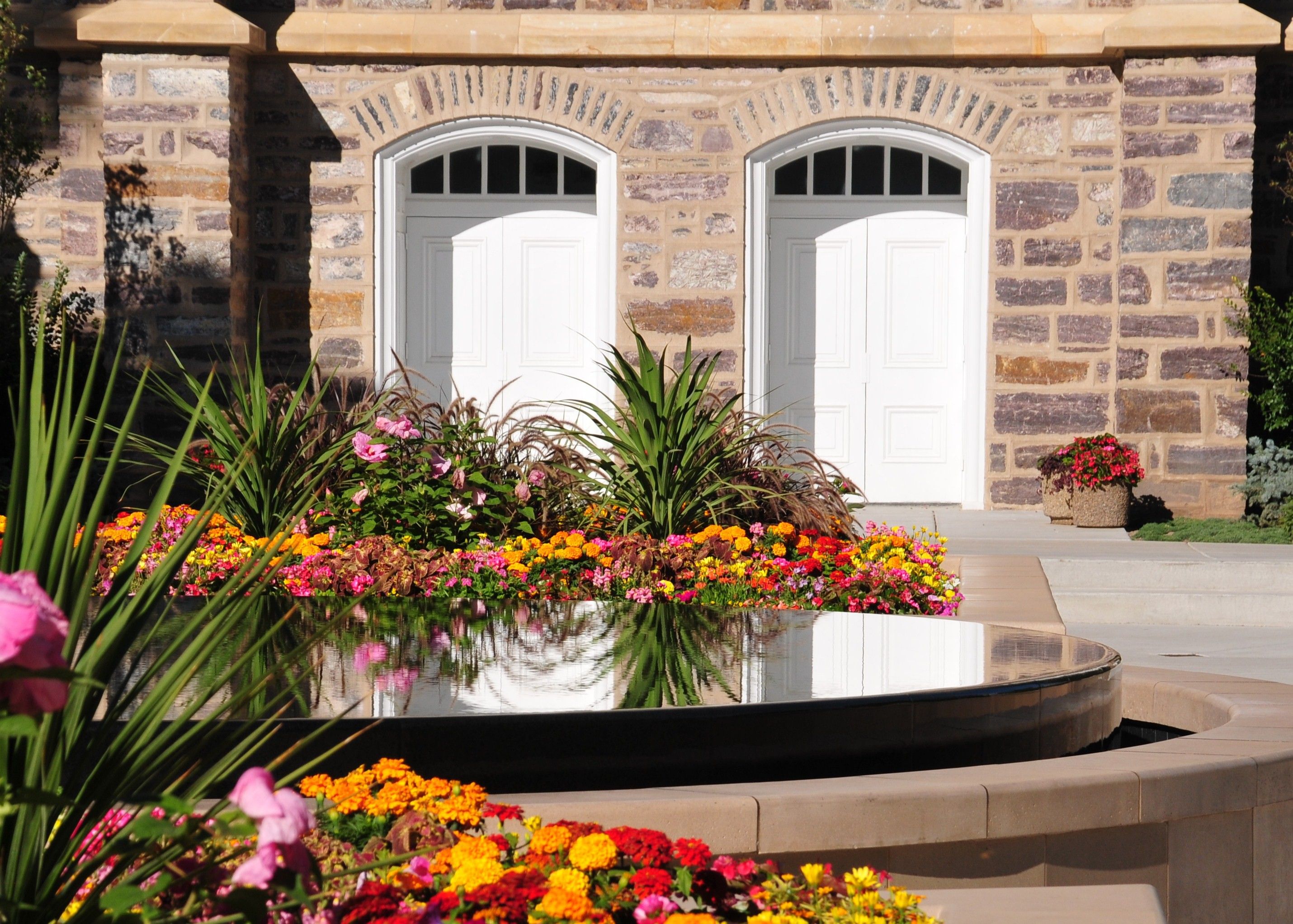 Logan Utah Temple Doors