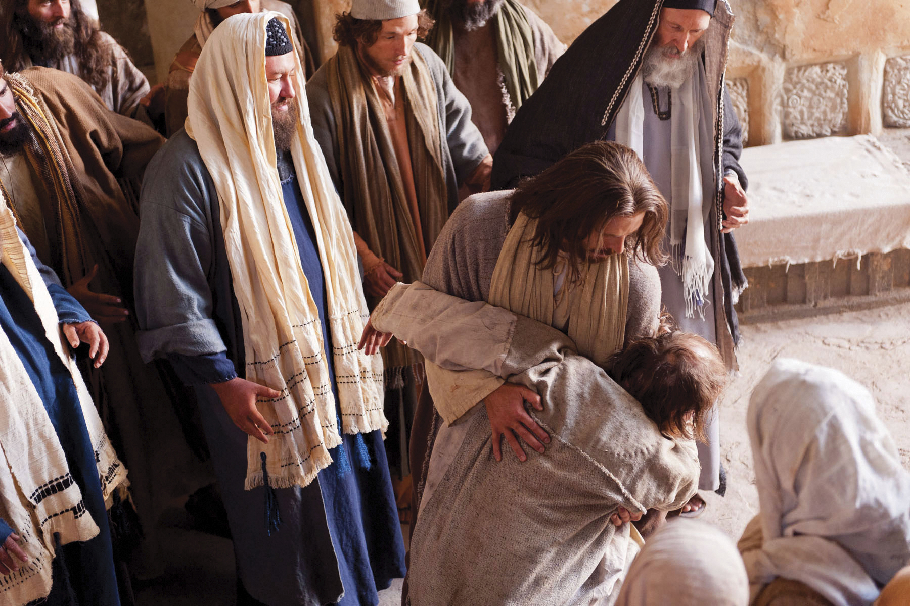 Jesus Heals A Man Possessed