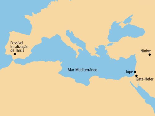Map Of Nineveh And Tarshish Unit 31: Day 2, Jonah