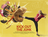 An image of a girl in exercise clothing kicking a stack of junk foods, combined with the words “Kick Out the Junk.”