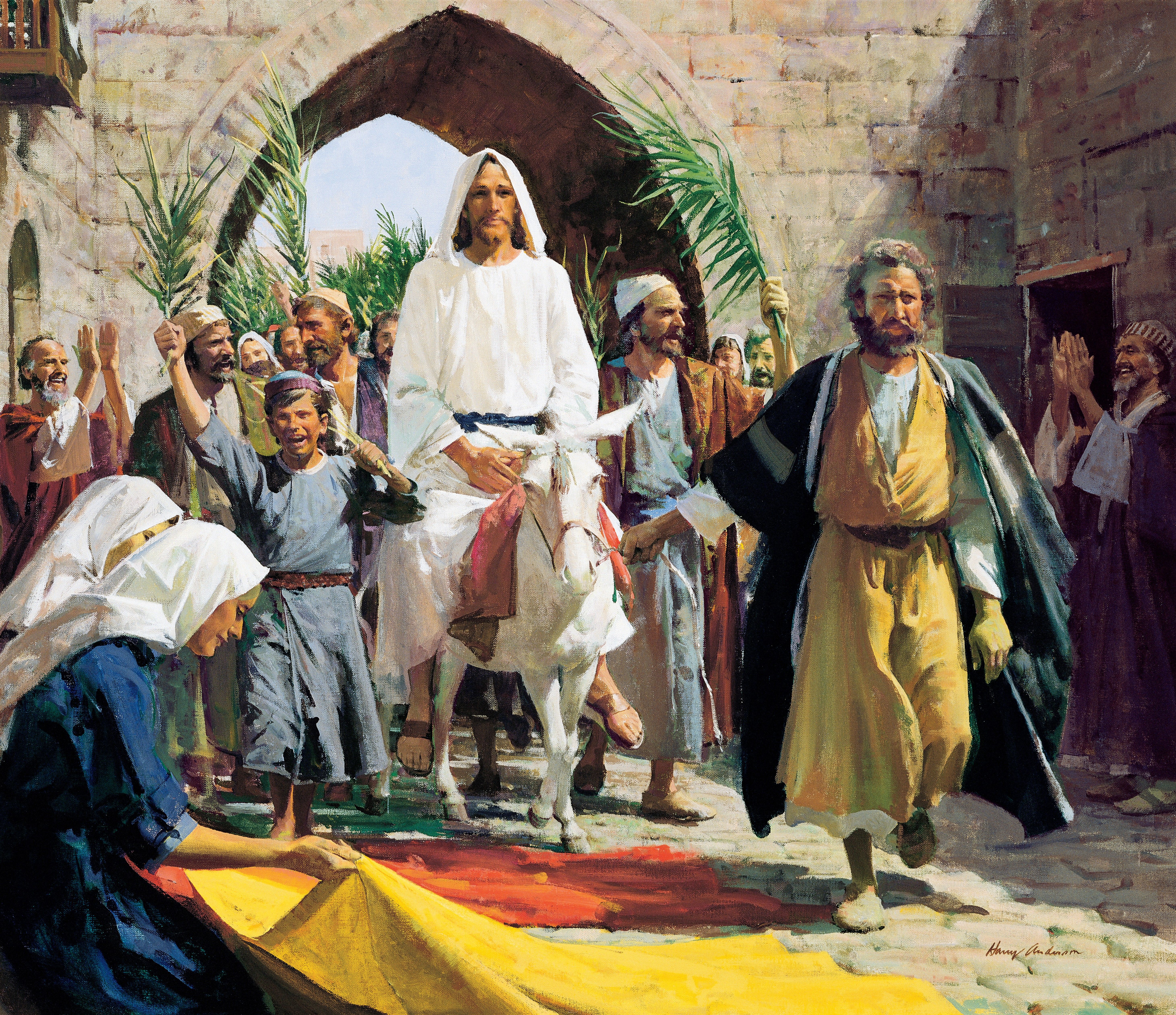 Triumphal Entry Christ S Triumphal Entry Into Jerusalem