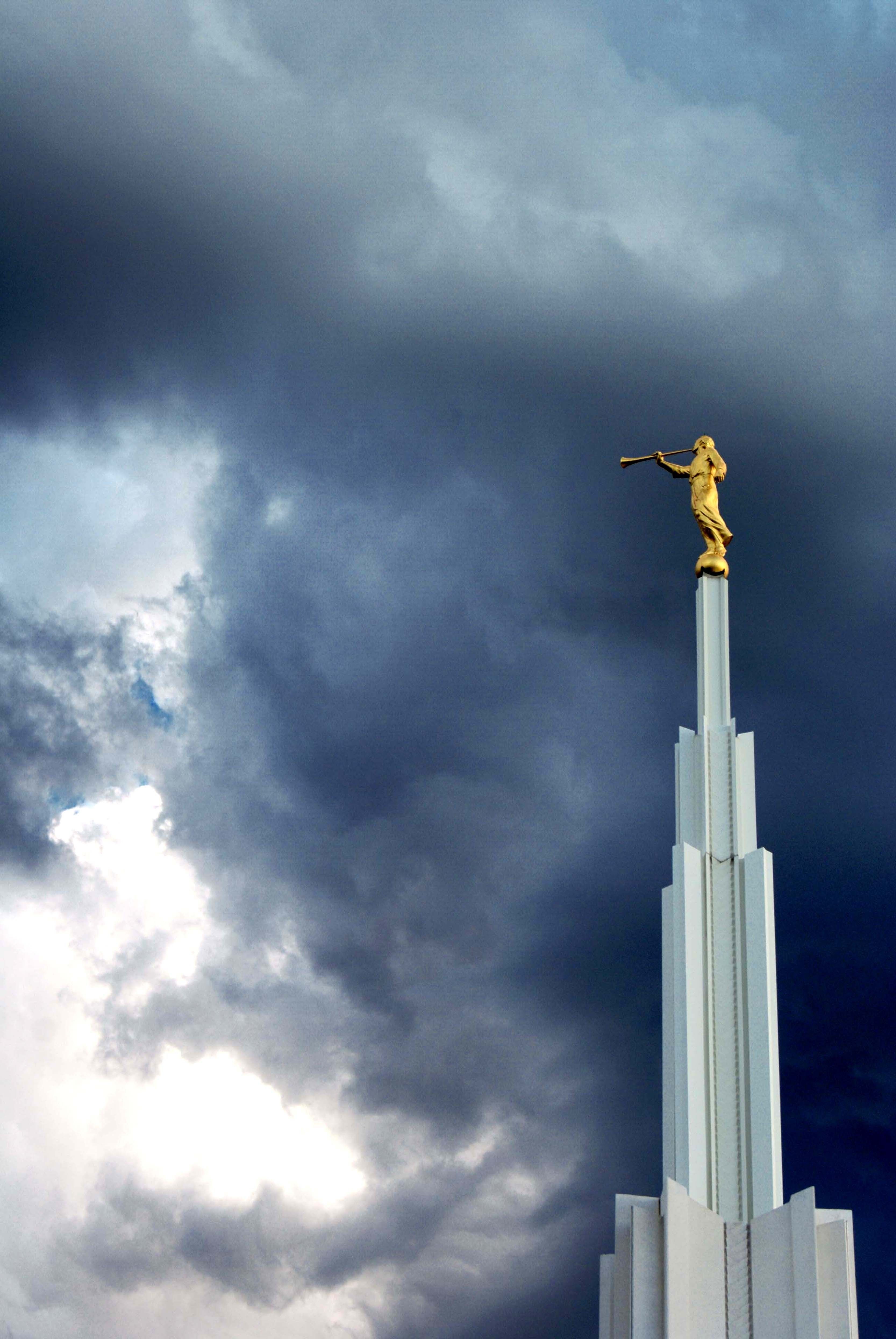 Angel Moroni of the Denver Colorado Temple