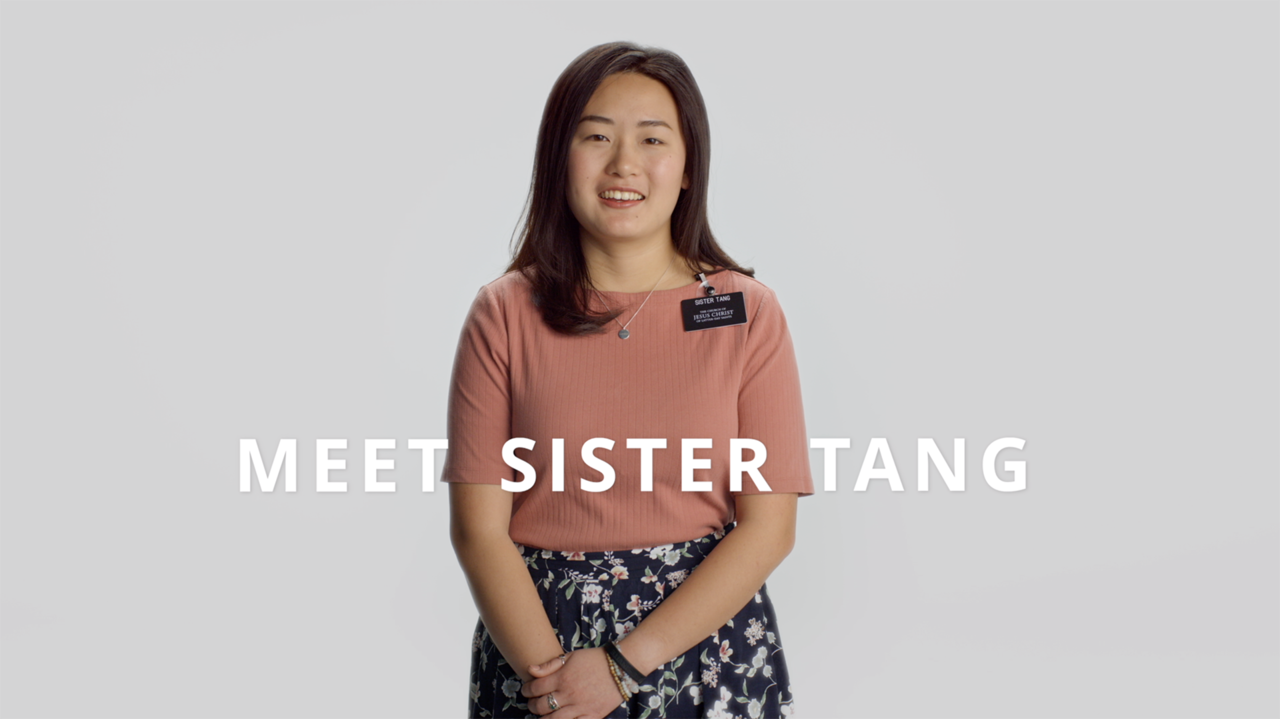 Sister Tang in the Meet Sister Tang video