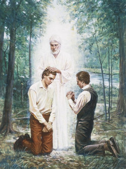 The Restoration of the Aaronic Priesthood