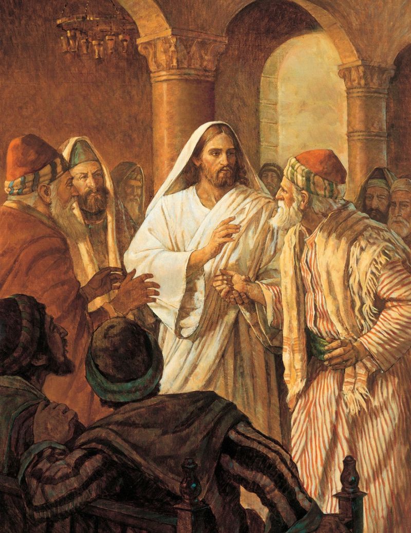 Christ Healing The Man With The Withered Hand