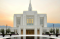Ogden Utah Temple Smoky Sunrise