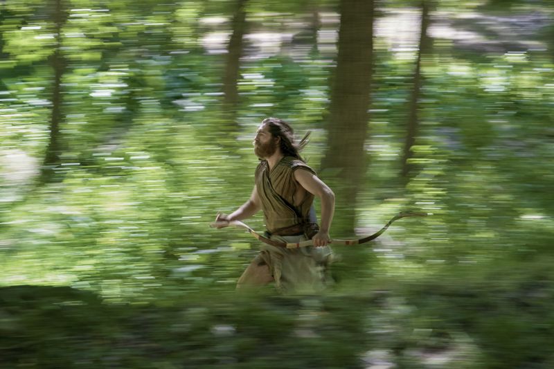 Nephi Running Through The Woods