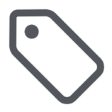 Tag icon for use as a navigation button in the Gospel Library App.