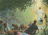 young men being frightened by angel