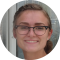 Young adult woman smiling (photo of the author)