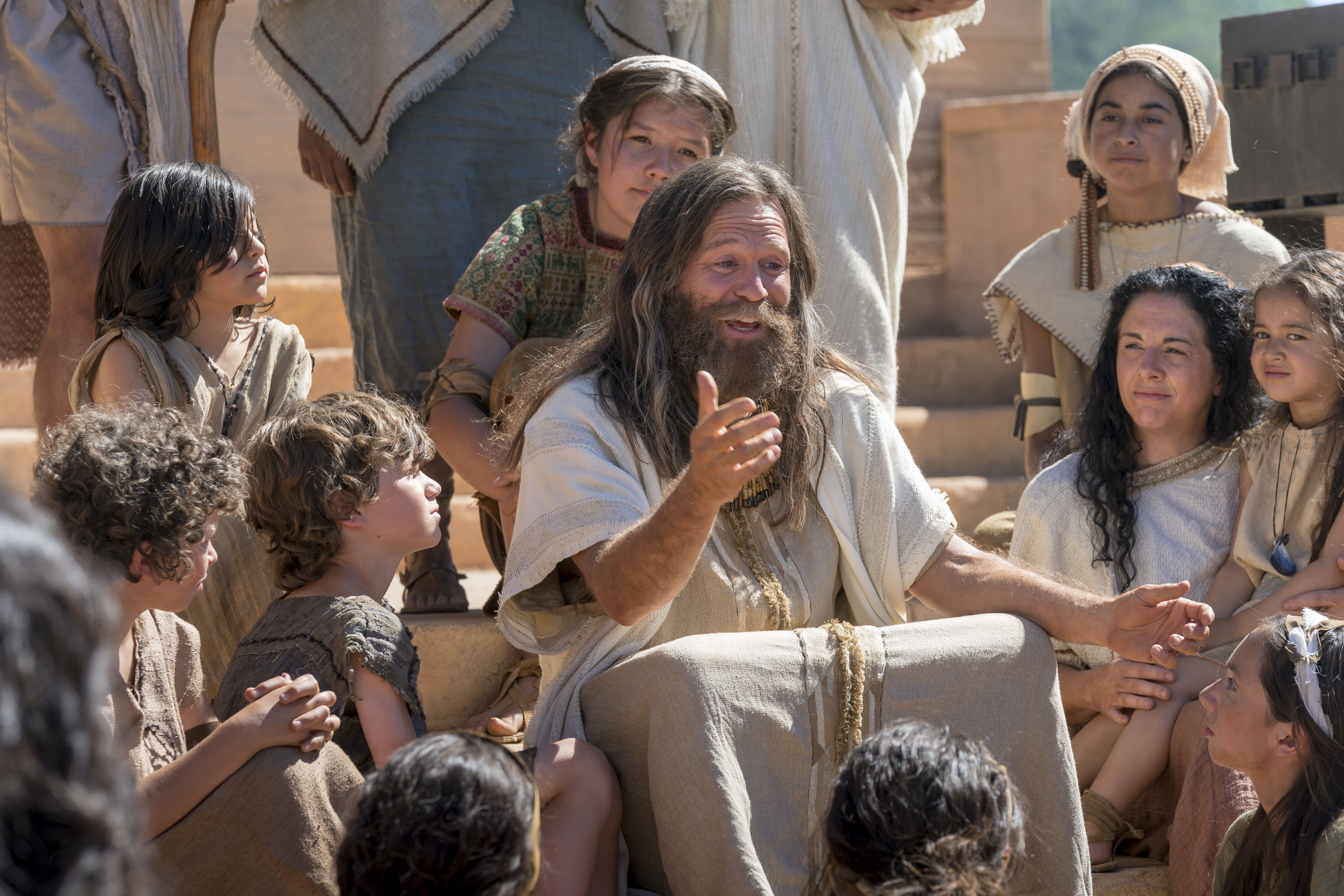 Jacob teaching the Nephites