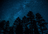 night sky with stars
