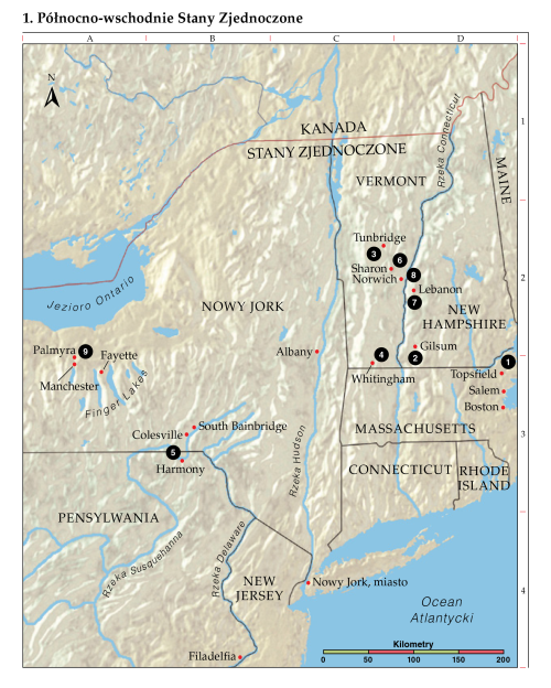 1 Polnocno Wschodnie Stany Zjednoczone