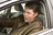 man in car yelling