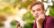 Young man with phone
