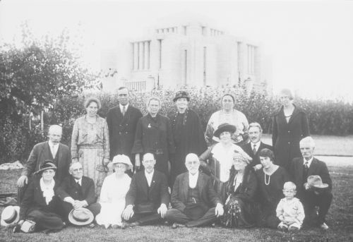 Heber J. Grant dedicated the Alberta Temple
