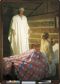 The angel Moroni appears to Joseph Smith