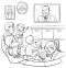 Coloring Page: We Listen to our Prophet Today