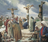 Jesus being crucified